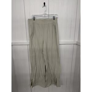 Lululemon Women's Cream Nylon Sweatpants Size L - NWOT